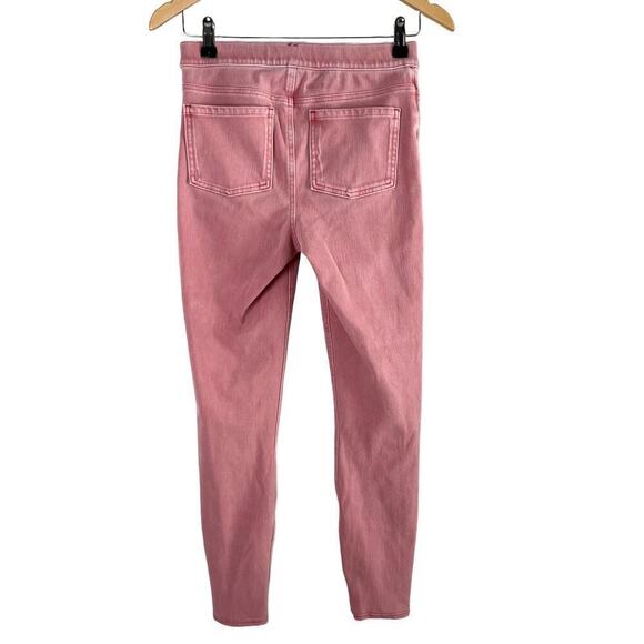 Spanx Pink Jean-ish Ankle Leggings Pull-on Skinny Shaping‎ Pants, Size Small - Picture 9 of 11
